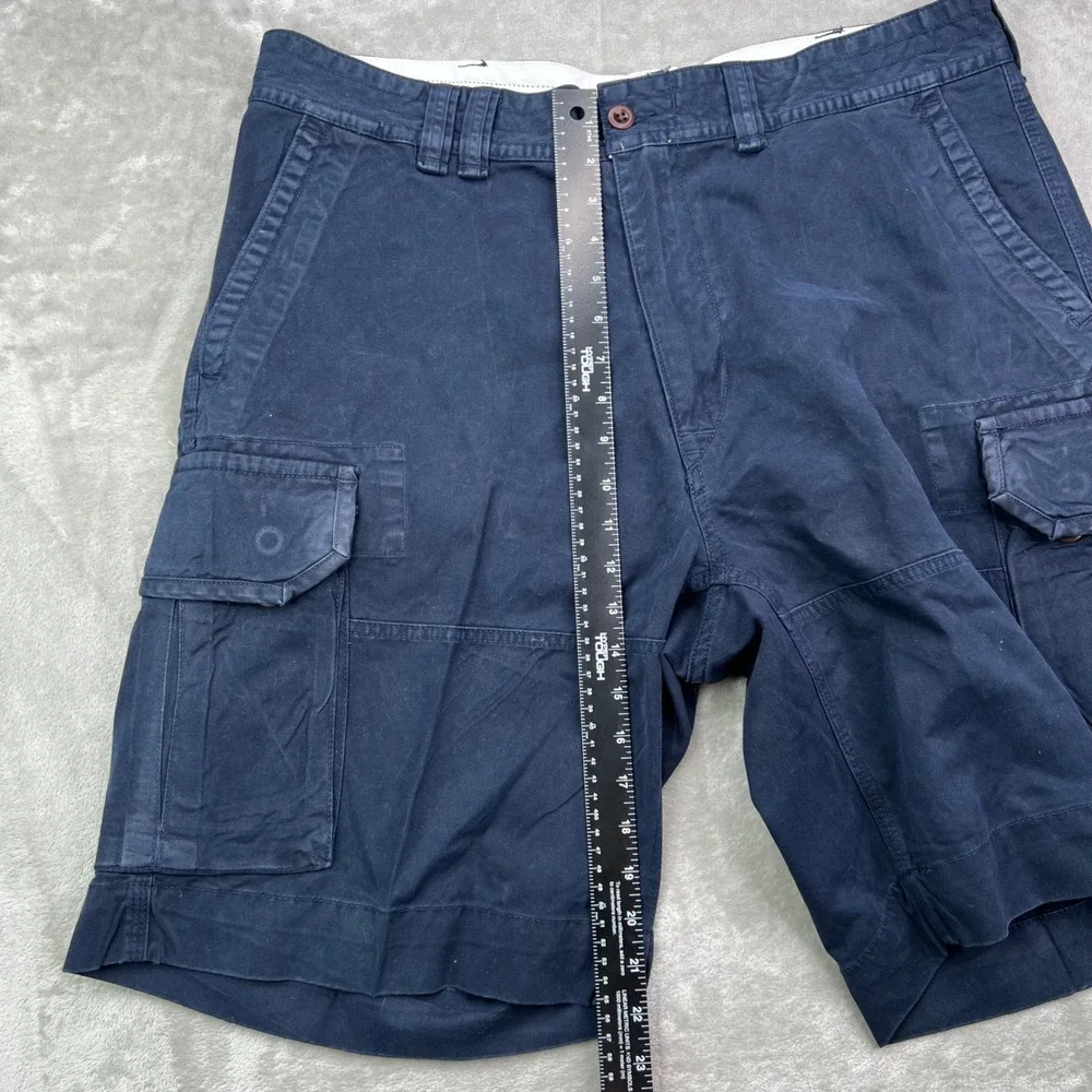 Polo Ralph Lauren Classic Polo Chino‎ Cargo Shorts Mens 38 Navy Cotton Twill 10
